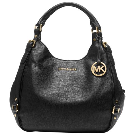 michael kors large shoulder tote handbag black